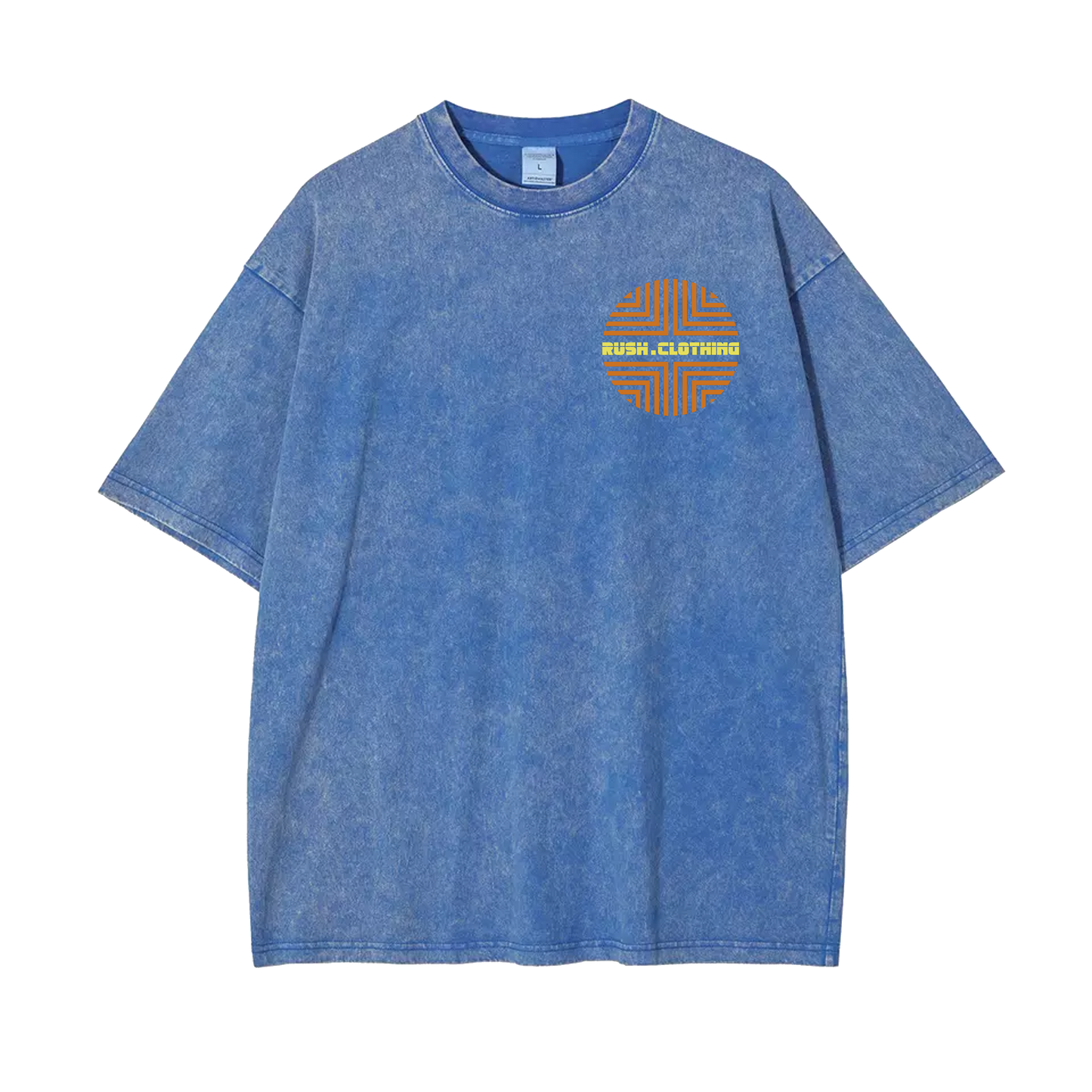 "Tez" Colored Acidwash Tee