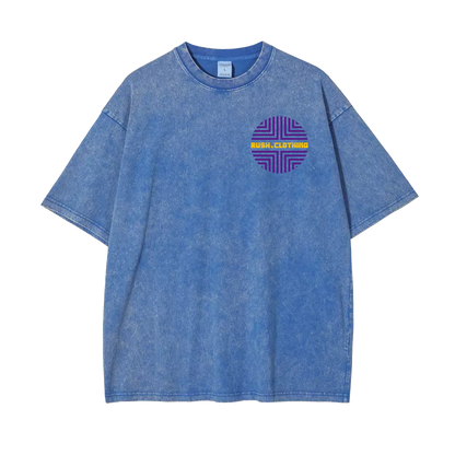 "Tez" Colored Acidwash Tee ECU Edition