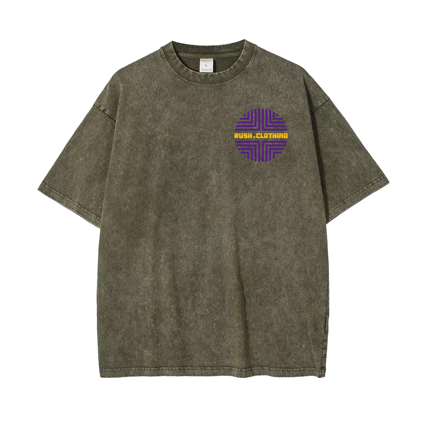 "Tez" Colored Acidwash Tee ECU Edition