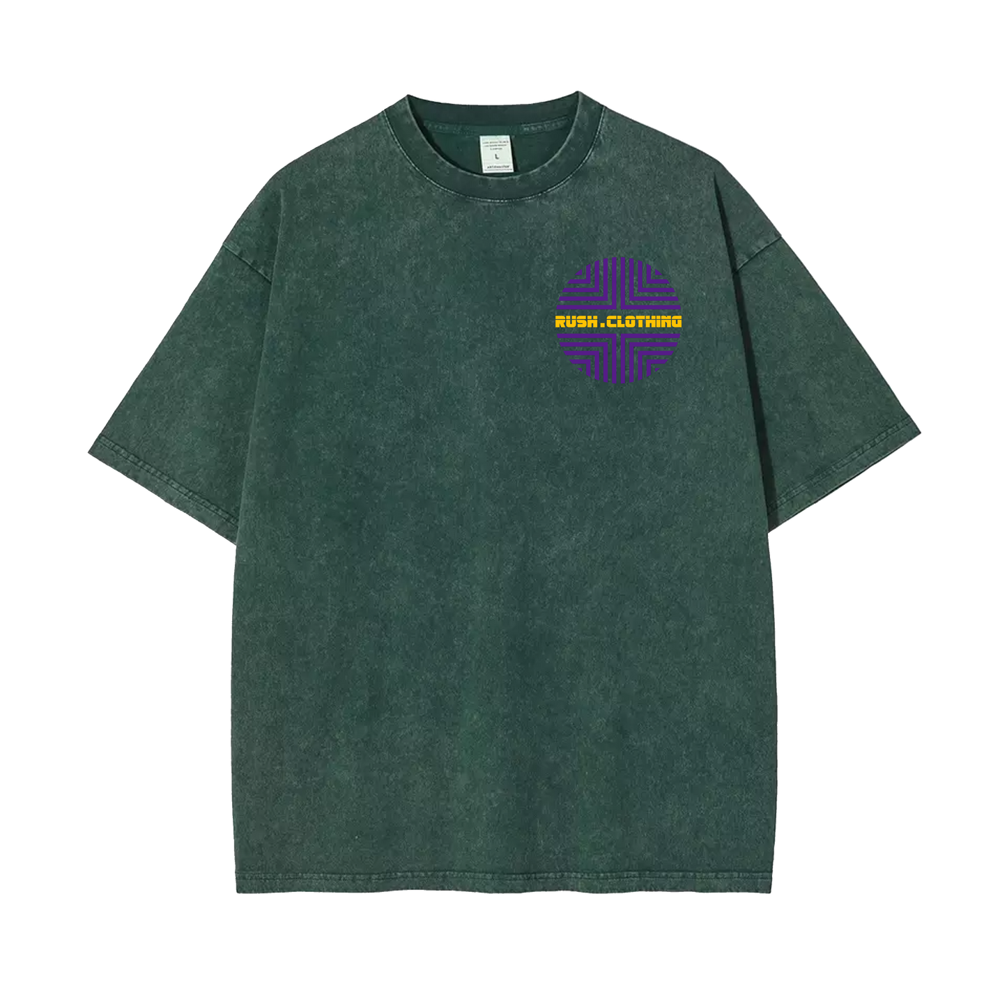 "Tez" Colored Acidwash Tee ECU Edition