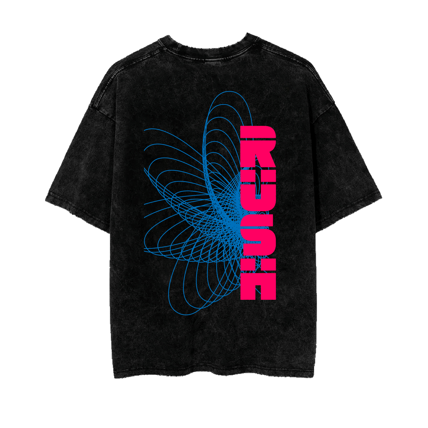 "Neon" Acidwash Tee