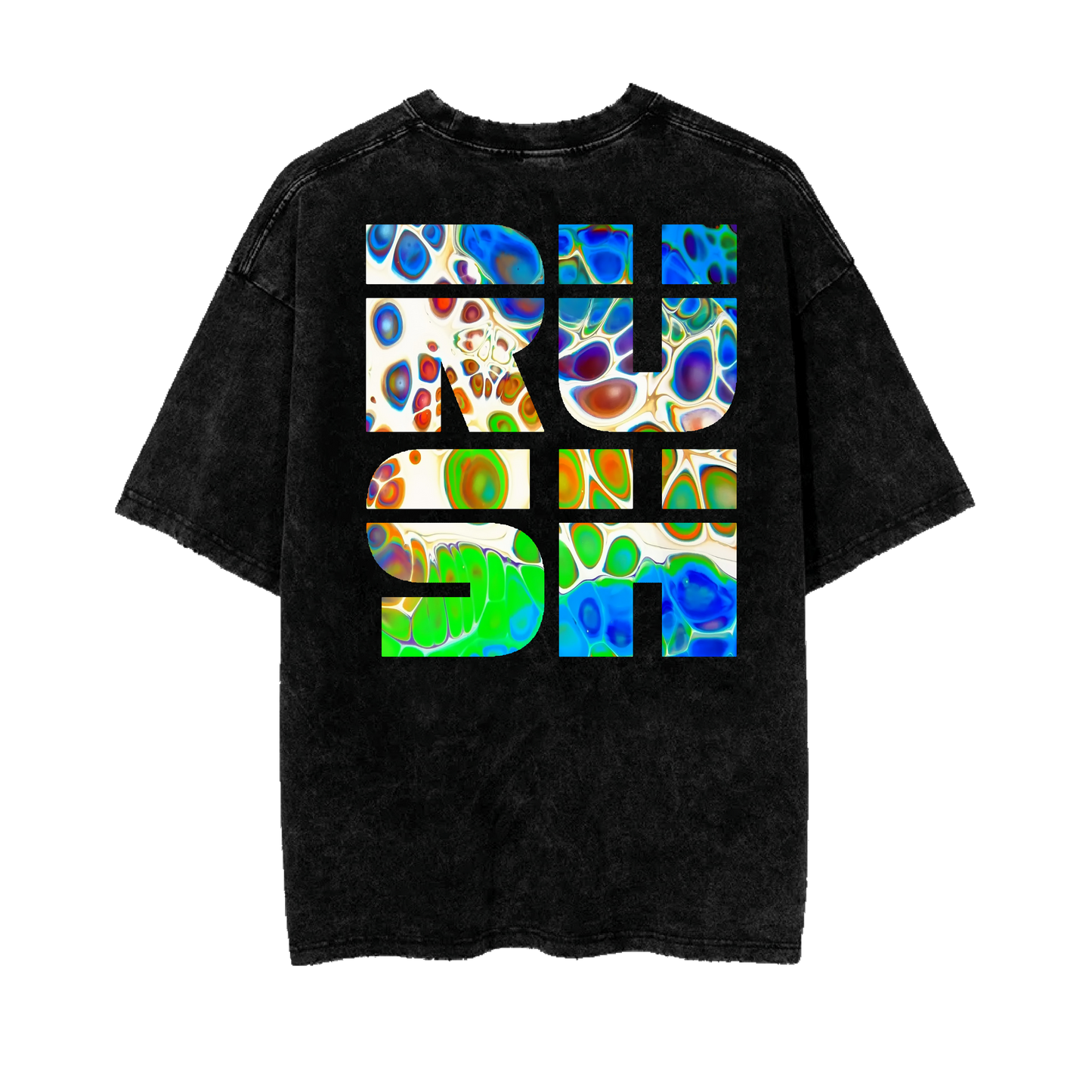 "Paint" Acidwash Tee